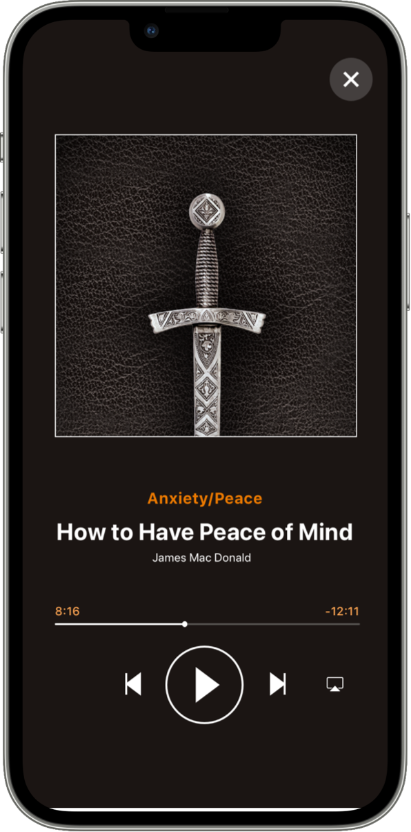 App screen ios - player